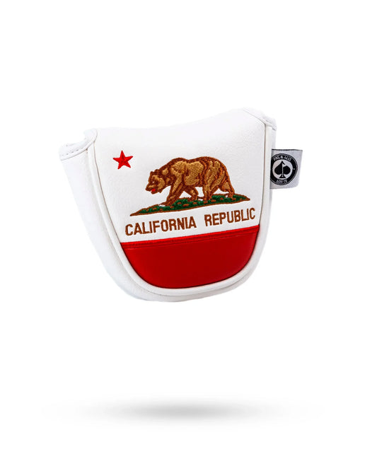 California State Flag - Mallet Putter Cover - GOLF LEAGUE