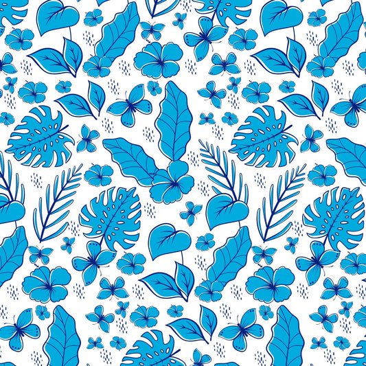 Pacific Bloom Premium Golf Polo