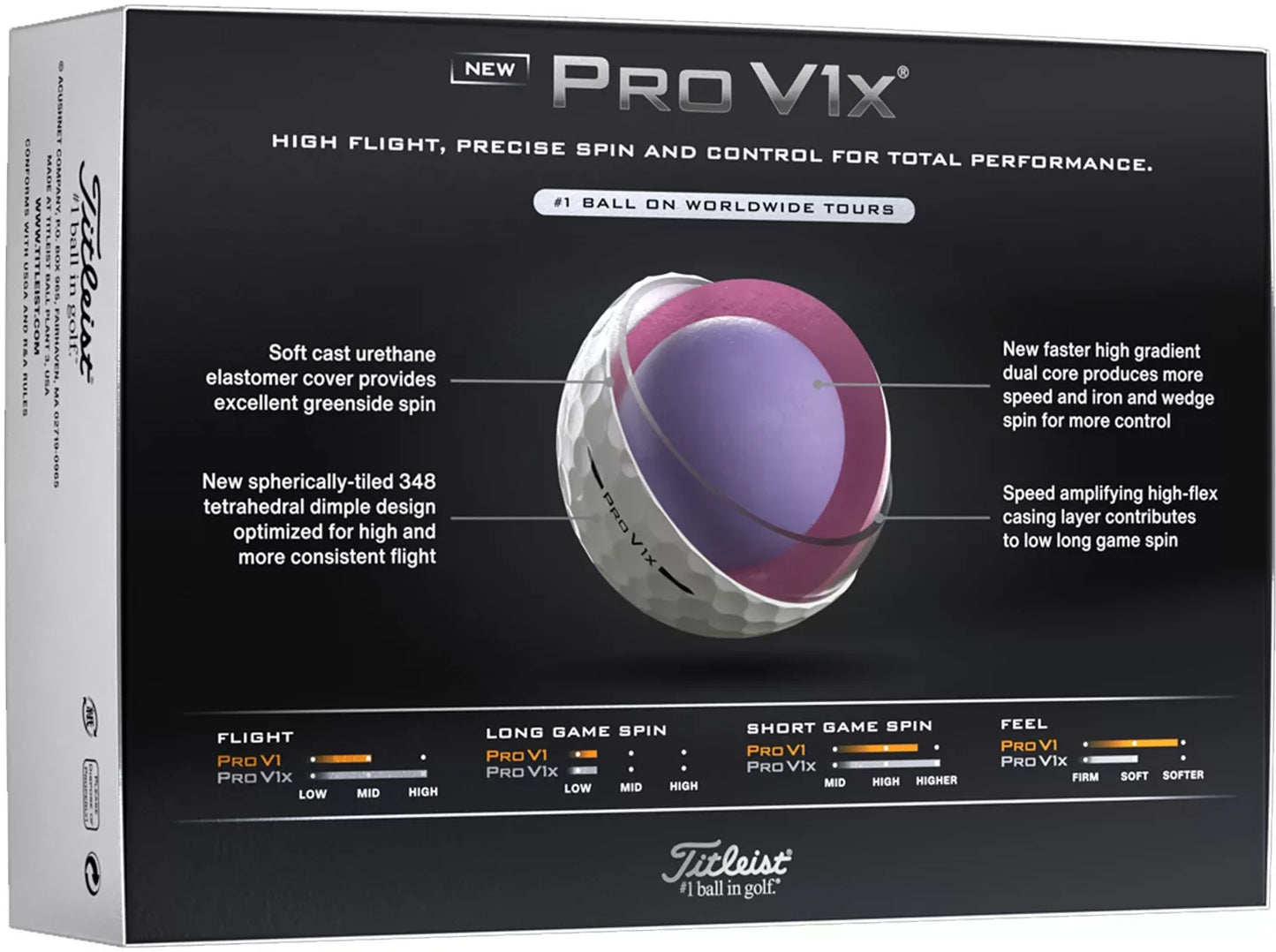 Titleist 2025 Pro V1x Golf Balls - GOLF LEAGUE