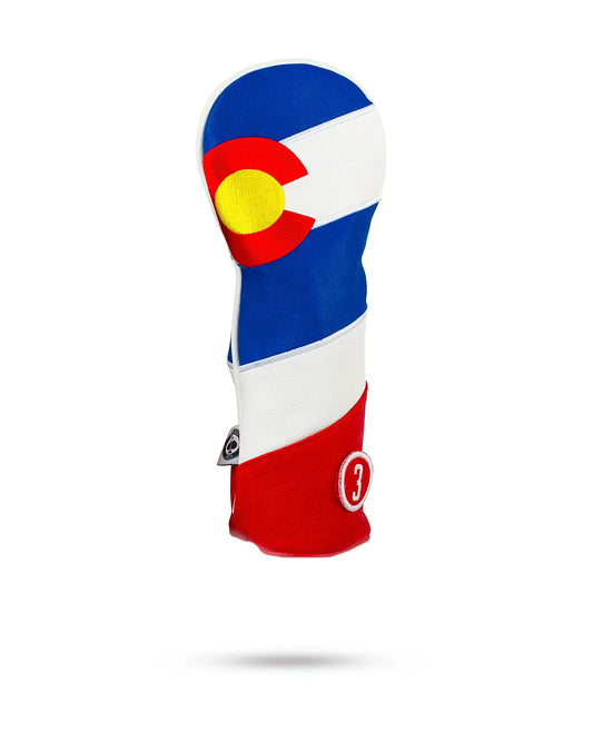 Colorado State Flag - Fairway Cover - GOLF LEAGUE