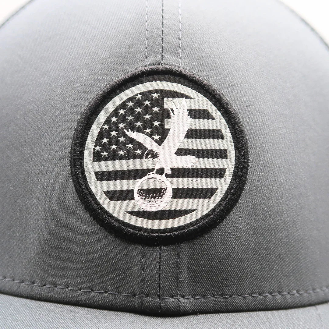 Gray America Performance Hat - GOLF LEAGUE