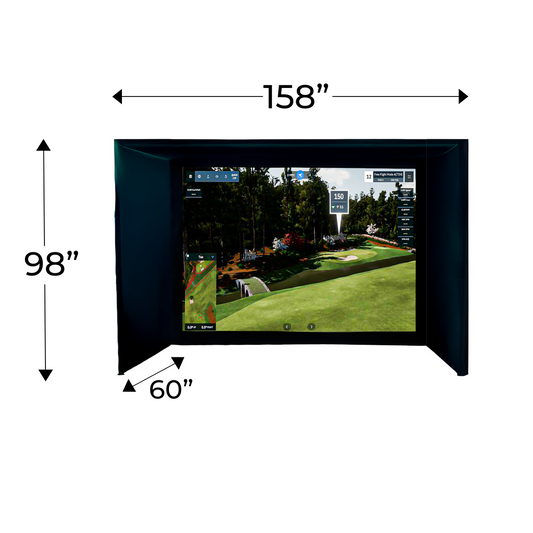Buy Albatross 13 Golf Simulator Enclosure - Elite Sim Golf