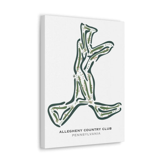 Allegheny Country Club, Pennsylvania - Printed Golf Courses