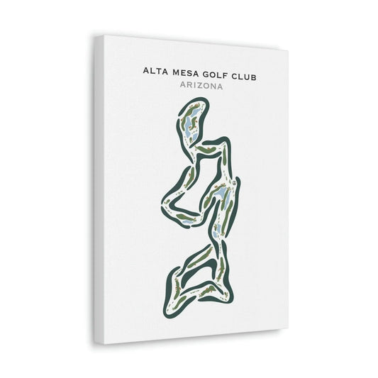 Alta Mesa, Mesa Arizona - Printed Golf Courses