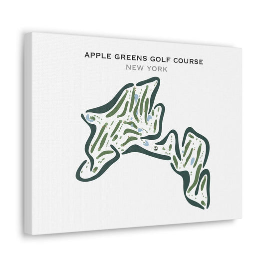 Apple Greens Golf Course, New York - Printed Golf Courses