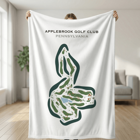 Applebrook Golf Club, Pennsylvania - Printed Golf Courses