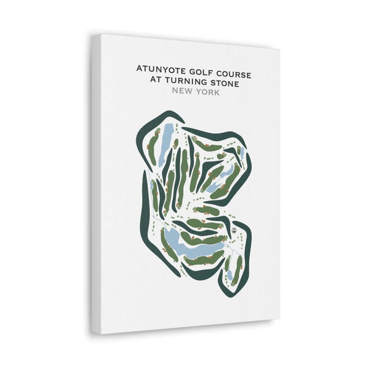 Atunyote Golf Club at Turning Stone Resort Casino, New York - Printed Golf Courses