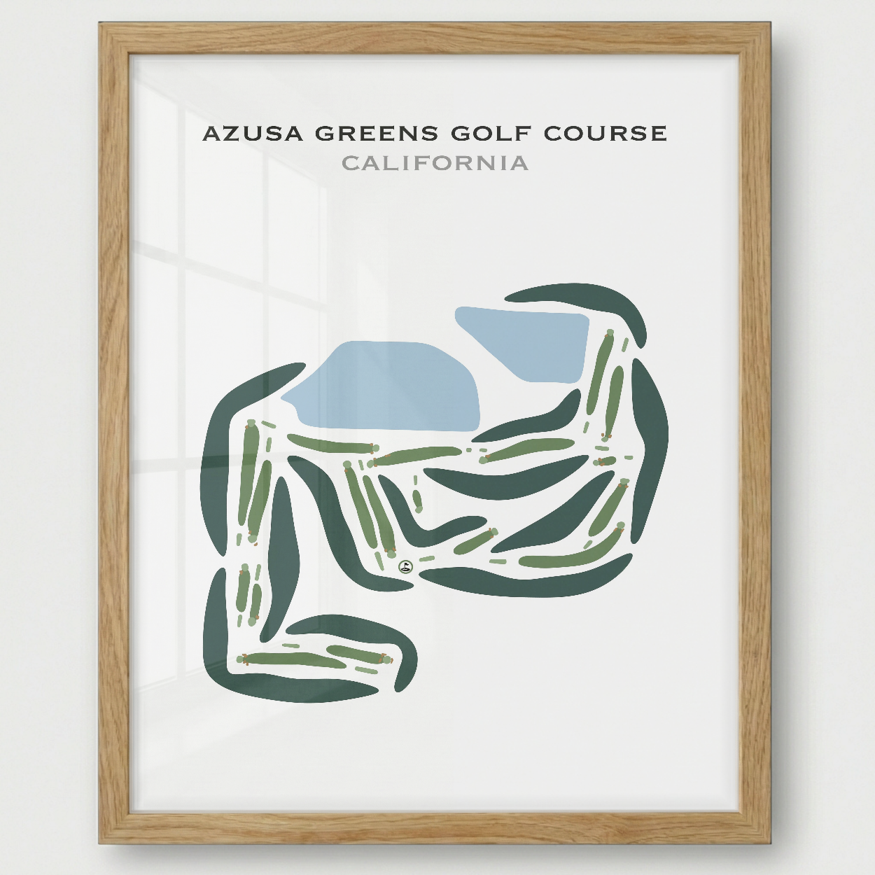 Gator Creek Golf Course, California - Printed Golf Courses