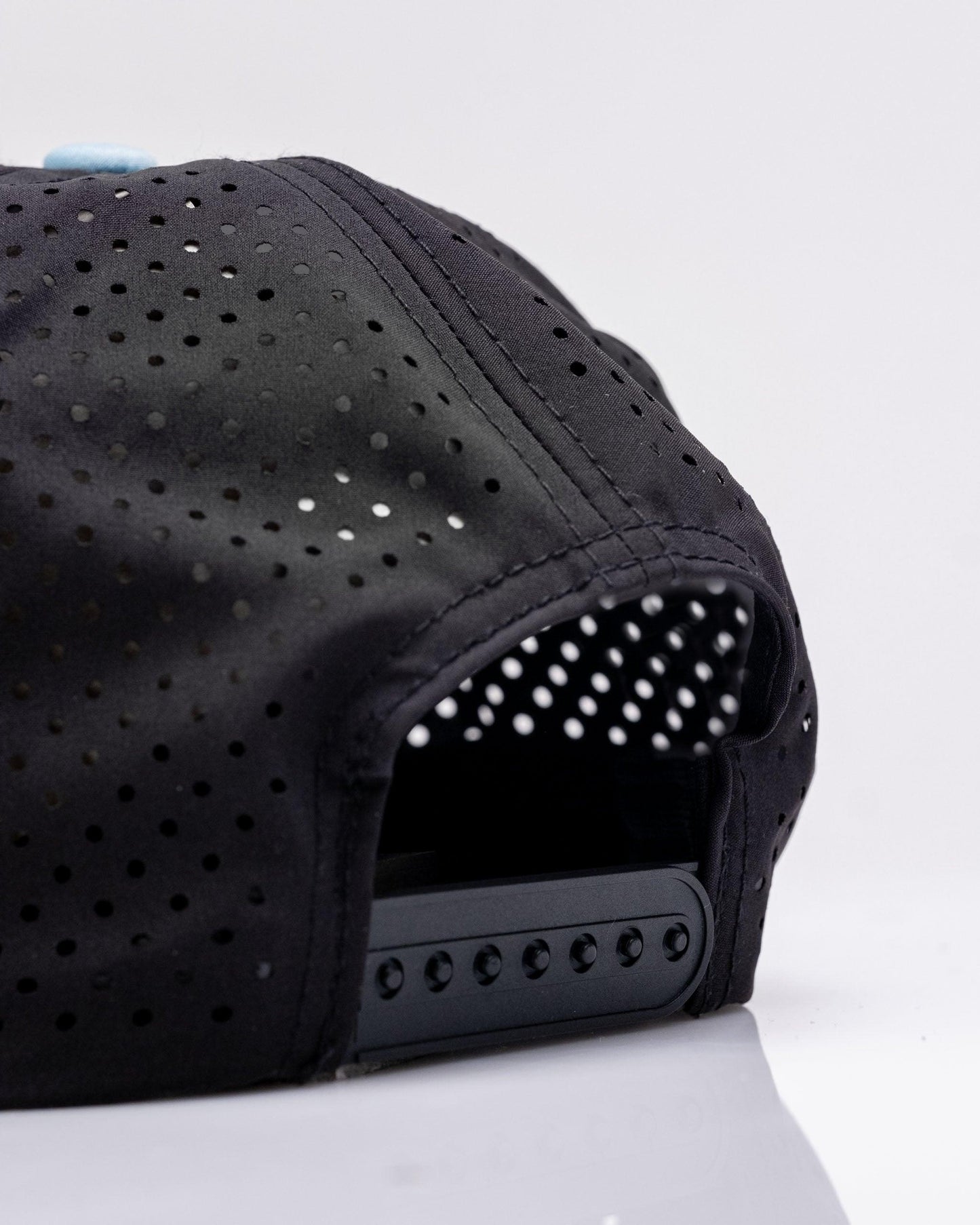 Cactus Black - Perforated Rope Hat