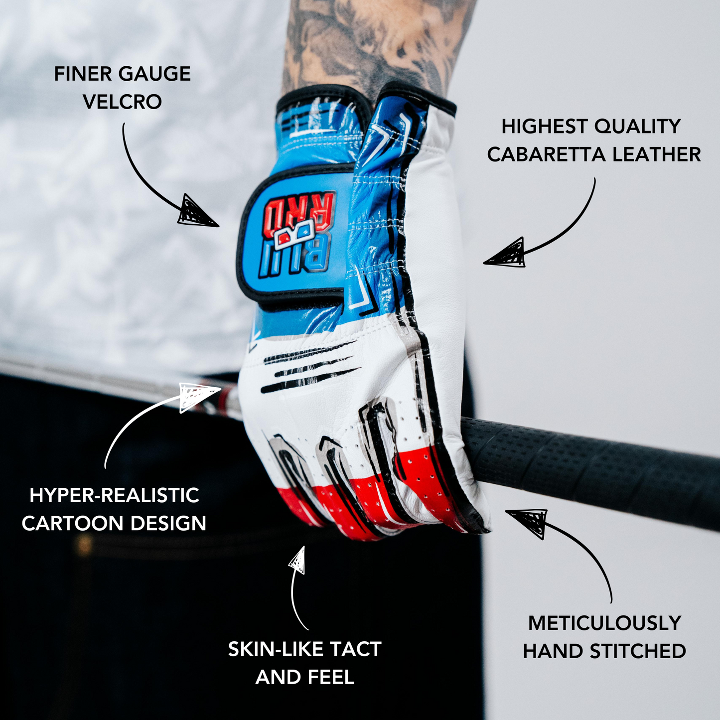 THE CARTOON GOLF GLOVE
