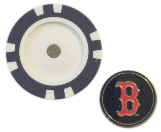 Officially Licensed Boston Red Sox Poker Chip Ball Marker - GOLF LEAGUE