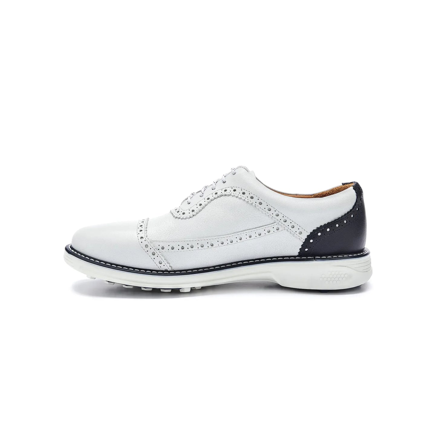 Legacy Hope Spikeless Golf Shoes White Navy Blue - GOLF LEAGUE