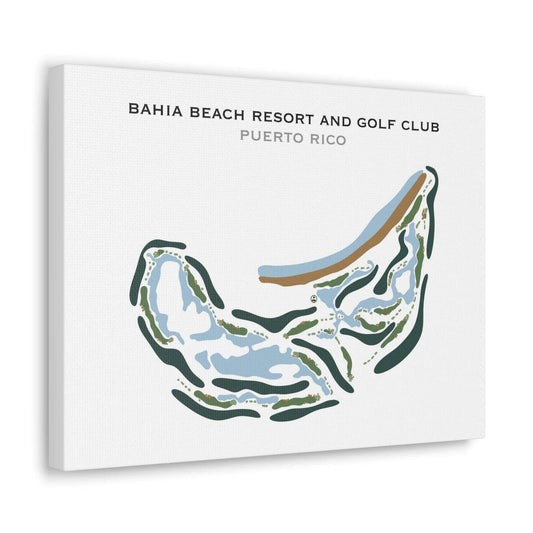 Bahia Beach Resort & Golf Club, Puerto Rico - Printed Golf Course
