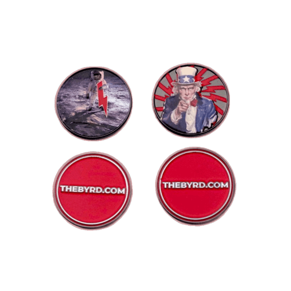 BYRD BALL MARKERS - Merica