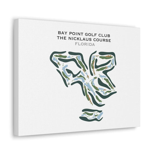 Bay Point Golf Club, The Nicklaus Course, Florida - Printed Golf Course