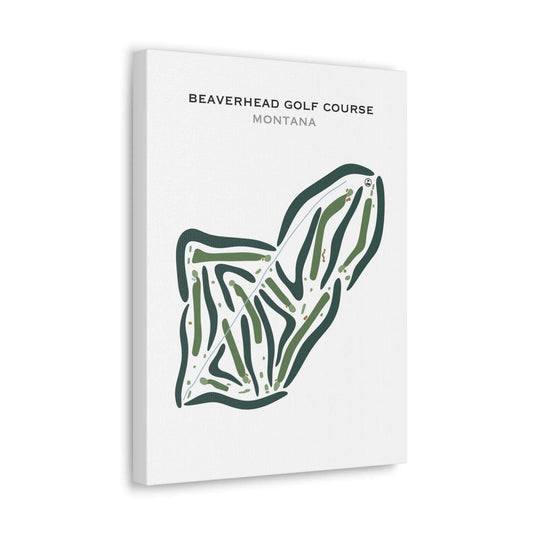 Beaverhead Golf Course, Montana - Printed Golf Courses