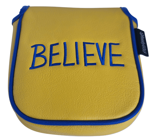 L.A.B. DF2.1 Embroidered Center-Shafted Putter Cover by ReadyGOLF - Believe