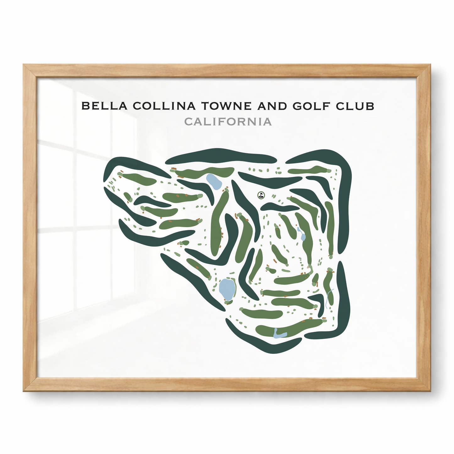 Bella Collina Towne & Golf Club, California - Printed Golf Courses