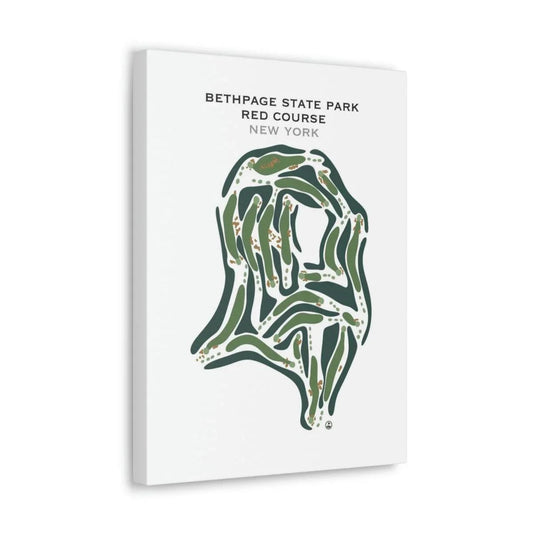 Bethpage State Park Red Course, New York - Printed Golf Courses