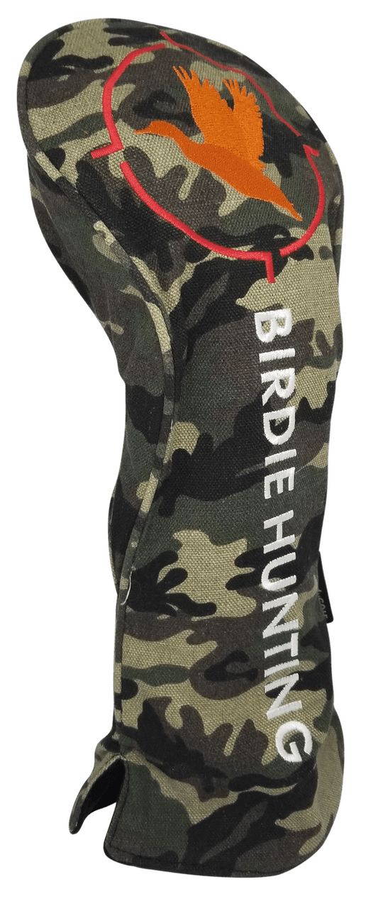 Birdie Hunting CAMO Embroidered Driver Headcover by ReadyGOLF