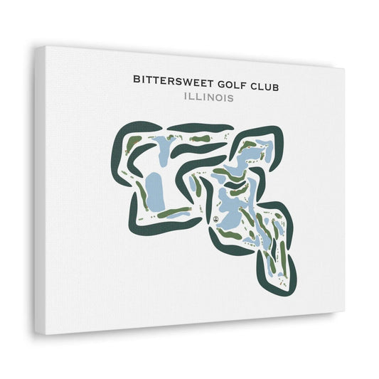 Bittersweet Golf Club, Illinois - Printed Golf Courses