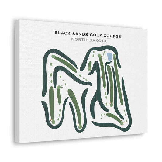 Black Sands Golf Course, North Dakota - Printed Golf Courses