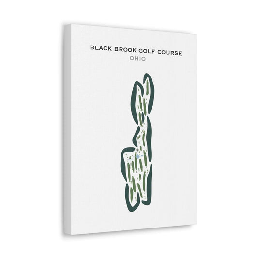 Black Brook Golf Course, Ohio - Printed Golf Courses