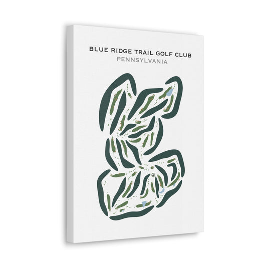 Blue Ridge Trail Golf Club, Pennsylvania - Printed Golf Courses