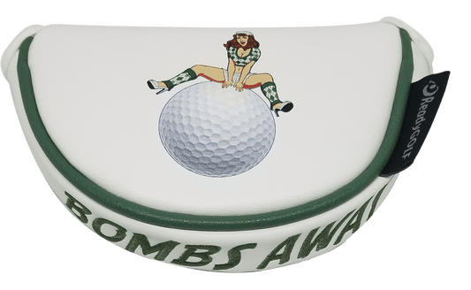 Bombs Away! Embroidered Putter Cover - Mid-Size Mallet by ReadyGOLF