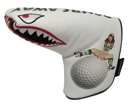 Bombs Away! Embroidered Putter Cover - Blade by ReadyGOLF
