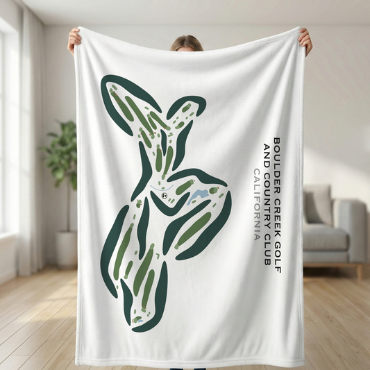 Boulder Creek Golf & Country Club, California - Printed Golf Courses