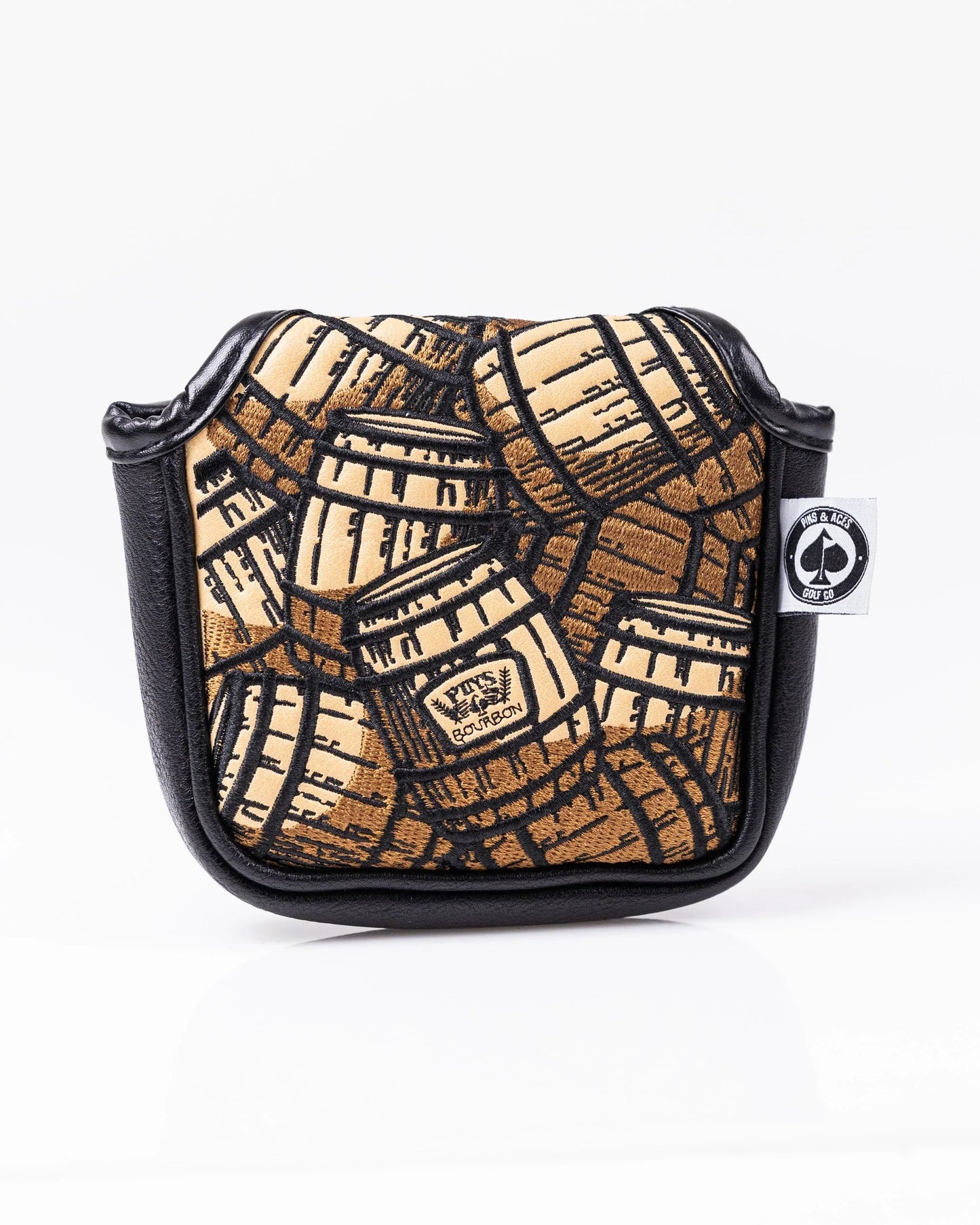 Bourbon Barrel Mallet Cover - GOLF LEAGUE