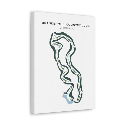 Brandermill Country Club, Virginia - Printed Golf Courses