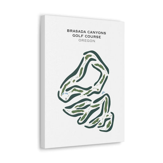 Brasada Canyons Golf Course, Oregon - Printed Golf Courses
