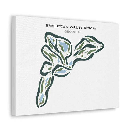 Brasstown Valley Resort, Georgia - Printed Golf Courses