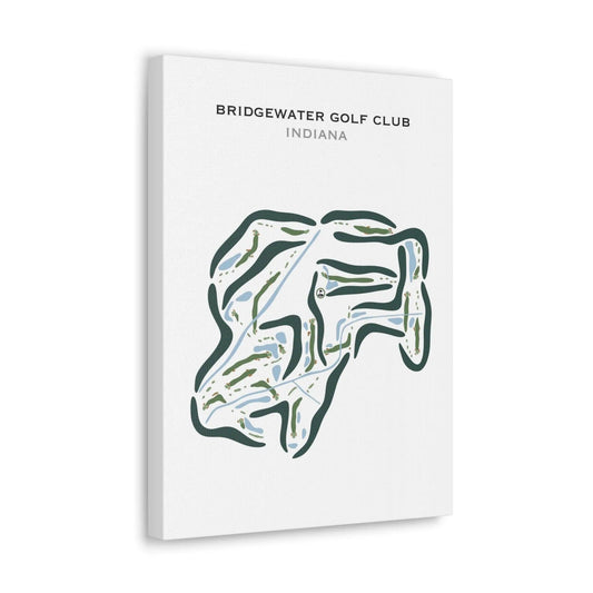 Bridgewater Club, Indiana - Printed Golf Courses