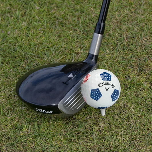 Used Callaway Chromesoft Truvis Team USA Golf Balls - 1 Dozen - GOLF LEAGUE