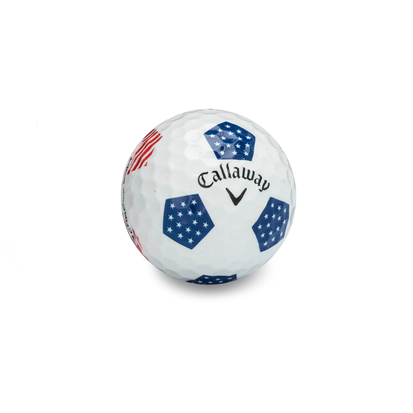 Used Callaway Chromesoft Truvis Team USA Golf Balls - 1 Dozen