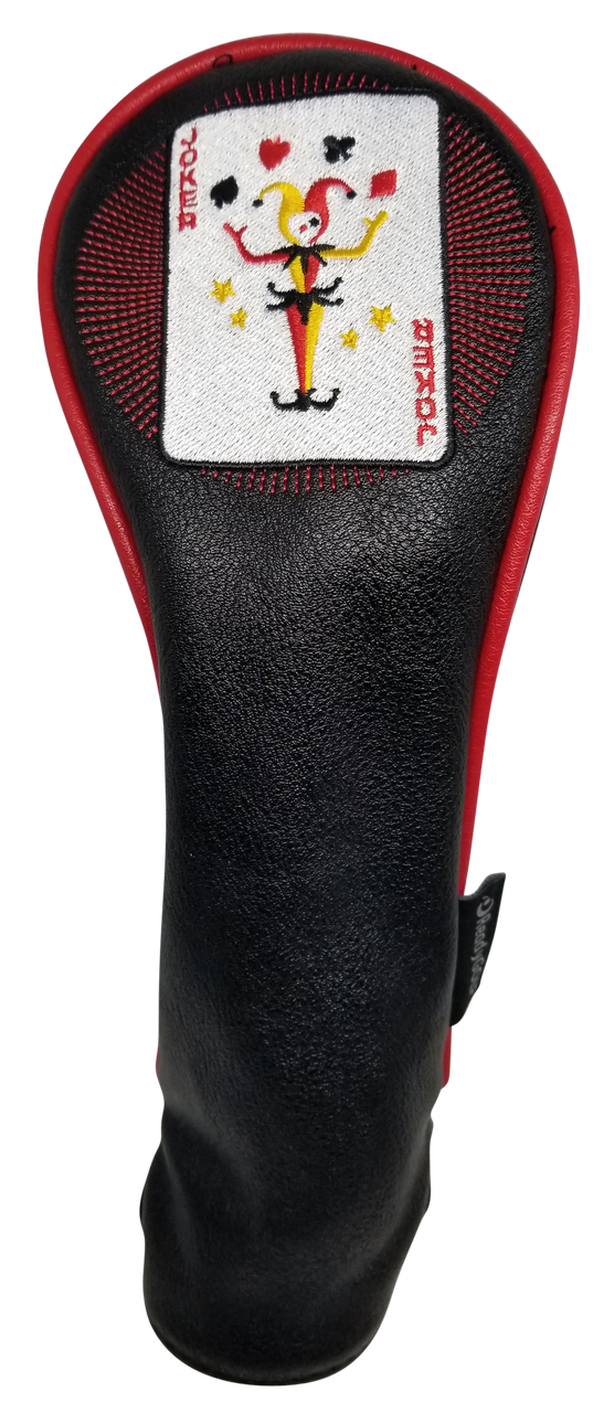 Casino Embroidered Hybrid Headcover - Joker by ReadyGOLF