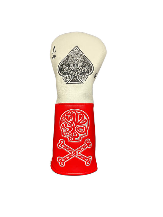 Ace Cross Skull Headcover