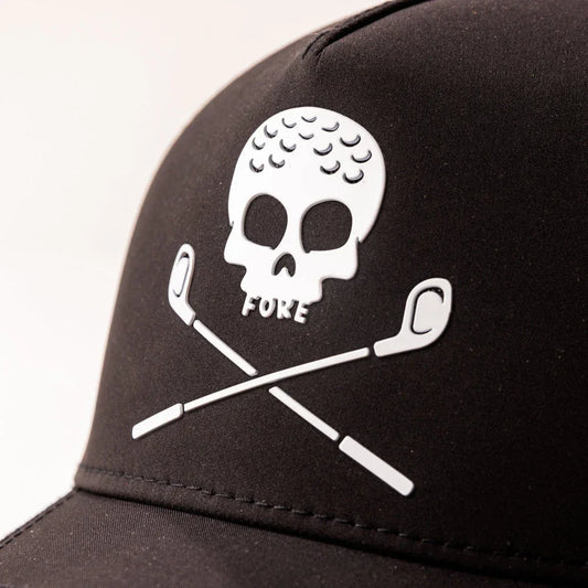 Bad Cards Curved-Brim Hat with Laser-cut Back - GOLF LEAGUE