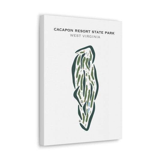 Cacapon Resort State Park, West Virginia - PORTRAIT - Printed Golf Courses