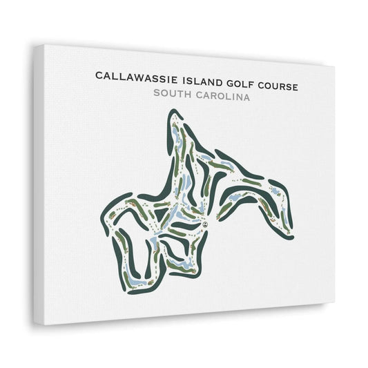 Callawassie Island Golf Course, South Carolina - Printed Golf Course