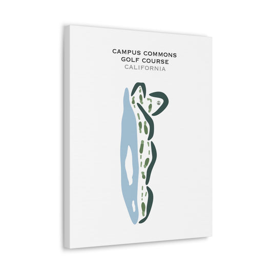 Campus Commons Golf Course, California - Printed Golf Courses