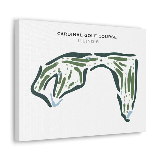 Cardinal Golf Course, Illinois - Printed Golf Course