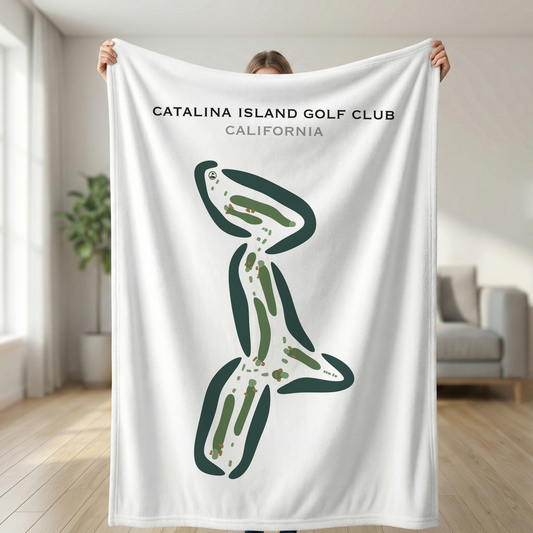 Catalina Island Golf Club, California - Printed Golf Courses