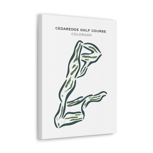 Cedaredge Golf Club, Colorado - Printed Golf Courses