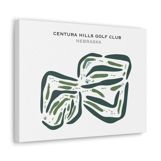 Centura Hills Golf Club, Nebraska - Printed Golf Courses