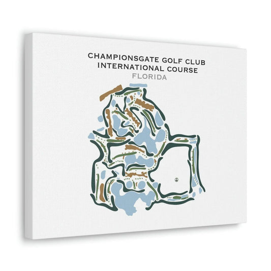 ChampionsGate Golf Club, International Course, Florida - Printed Golf Courses