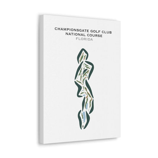ChampionsGate Golf Club National Course, Florida - Printed Golf Courses